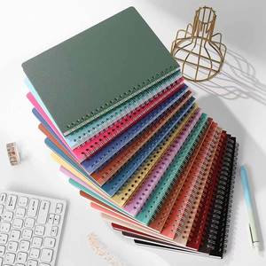 Business Student A5 <b>Spiral</b> <b>Bound</b> <b>Notebooks</b> Advertising Coil Design Soft Paper Cover Essential for Back-to-School Season Office - Product Image 1