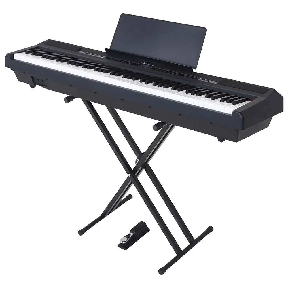 Beisite Professional Upright 88 Keys Hammer Action Keyboard Electronic Piano