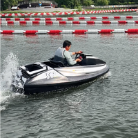 Nouveau modèle 2026 : Kart aquatique électrique haute vitesse pour adultes et adolescents, bateau de karting commercial de haute qualité, bateau kart de drift