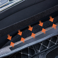 Bande adhésive arrière réutilisable résistant à la chaleur tissu durable auto-adhésif crochet et boucle attache attaches de câble