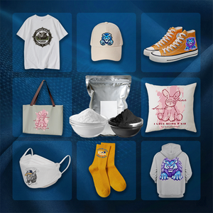 DTFパウダーシェーカーホットメルトTPU DTFバルク1kgホワイトブラックソフト超微細DTFパウダーデジタル印刷用 - Product Image 6