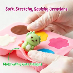 Set Squishy Taba - Kit Fai-da-Te per Creazioni Morbide, Artigianato per Bambini, Regalo Ideale - Product Image 5
