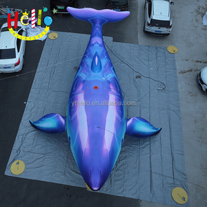 <span class=keywords><strong>Acuario</strong></span> Eventos Decoración Gran Airsealed Inflable Ballena Azul - Product Image 2