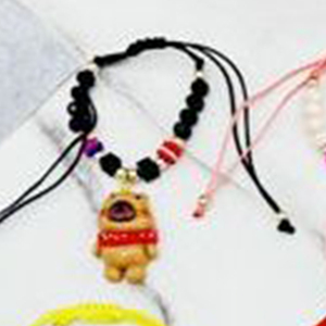 Braccialetti con Charm a Forma di Orso Colorato per Bambini e Adolescenti, Braccialetti Charm alla Moda PULSERA - Product Image 3