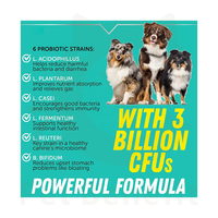 Gouttes Probiotiques pour Chiens OEM/ODM : Prébiotiques, Enzymes Digestives, Absorption Rapide, Supplément Liquide pour la Santé Digestive et la Flore Intestinale