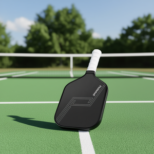 <b>Pickleball</b> Pro Carbon Fiber Paddle Honeycomb Core Adult Training <b>Equipment</b> Standard Shape Edgeless Design - Product Image 2