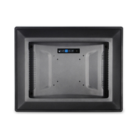 Écran tactile résistif de 12 pouces avec boîtier en alliage d'aluminium TFT LCD industriel Full HD