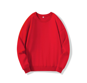 Pull en velours super doux de 460 g, combinaison de travail à logo imprimé, col rond, épaules tombantes - Product Image 2