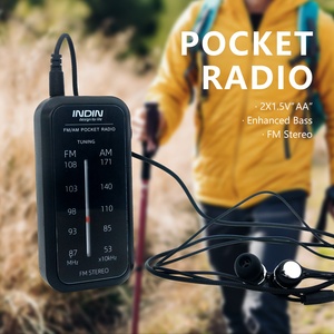 Đa-Chức Năng Chất Lượng Tốt Mini Nhỏ Túi Stereo AM/FM Xách Tay Đài Phát Thanh Phù Hợp Cho Người Cao Tuổi Chưa Có Đánh giá - Product Image 4