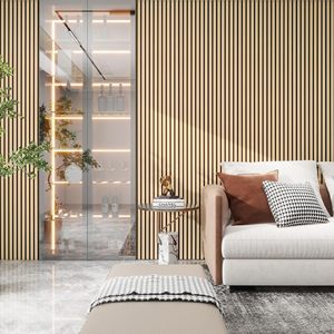 Panneaux acoustiques en bois les plus vendus pour les salles et gymnases Absorption acoustique hautement efficace Réduction du bruit de 80% Design 3D - Product Image 6