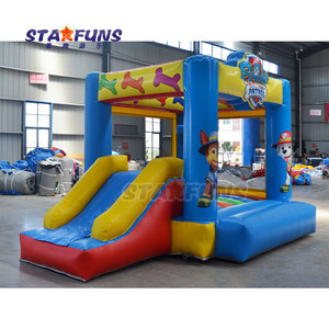 Tốt nhất bán Đảng <span class=keywords><strong>Inflatable</strong></span> Bouncer Dog tuần tra lâu đài bouncy <span class=keywords><strong>Inflatable</strong></span> nhà Paw phim hoạt hình tuần tra nảy và trượt <span class=keywords><strong>Combo</strong></span> ngoài trời - Product Image 2