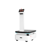 Robot AGV logistique intelligent, robot AMR autonome avec châssis de levage, navigation laser SLAM, précision de 10 mm, capacité de 300 kg