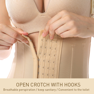 Vêtement de compression post-opératoire pour femme, <span class=keywords><strong>Fajas</strong></span> <span class=keywords><strong>Colombianas</strong></span>, pour liposuccion, Stage 1, effet rehausseur de fesses et gaine sculptante - Product Image 3