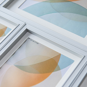 Matte bạc hợp kim nhôm khung ảnh thiết kế đơn giản kim loại khung hình cho bộ sưu tập văn phòng trang trí nội thất - Product Image 4