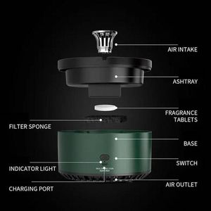 Trực Tiếp Hút USB Không Khói Gạt Tàn 360 Độ Surround Máy Lọc Không Khí Tự Động Shut-down Gạt Tàn Bộ Lọc Không Khí Cho Nhà - Product Image 5