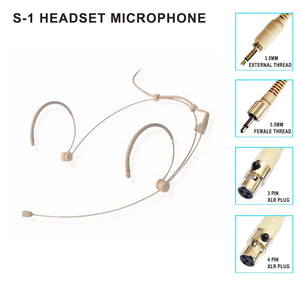 Micro thu âm mini màu be chuyên nghiệp dành cho thiết bị truyền dẫn có dây và không dây Sennheiser - Product Image 6