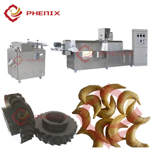 Automático <span class=keywords><strong>2D</strong></span> 3D de Chips de extrusora de alimentos Fryums aperitivo que hace la máquina - Product Image 4