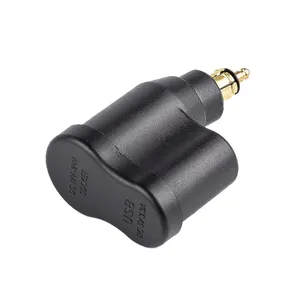 Chargeur rapide 3.3A QC3.0, adaptateur d'alimentation pour moto, double USB, allume-cigare étanche, prise moteur <span class=keywords><strong>BMW</strong></span> DIN - Product Image 4