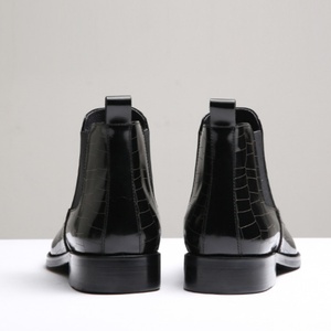 Bottes décontractées pour hommes, imperméables, chaudes, scellées, antidérapantes, haut de gamme, pour le bureau, l'intérieur, l'extérieur, les voyageurs, en cuir véritable, durables - Product Image 2