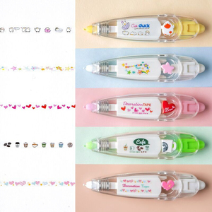 อุปกรณ์ตกแต่งเครื่องเขียนลายการ์ตูนลูกไม้อัดลายน่ารักสติกเกอร์ DIY สีสันสดใสและสนุกสนานเครื่องเขียนสำหรับนักเรียน