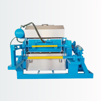 Machine automatique de fabrication de barquettes à œufs en pâte à papier recyclée pour les fermes avicoles