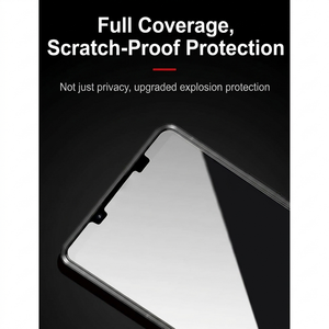 Protector de Pantalla de Privacidad para <span class=keywords><strong>Sony</strong></span> <span class=keywords><strong>Xperia</strong></span> 1 VIII VII VI 5V 10 III 10IV, Cristal Templado Antiespía, Cobertura Total, Película Anti-Miradas - Product Image 4