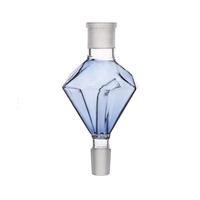 LAZIZA Caesar Narguilé en verre avec logo personnalisé, collecteur d'huile de tabac, narguilé, accessoires, technique miroir, capteur d'huile de shisha
