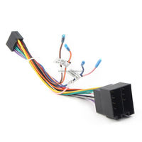 Faisceau de câblage adaptateur ISO 16 broches pour connecteur de câble d'alimentation Android Radio VW voiture