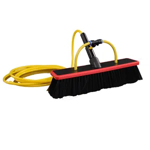 High quality soft brush for window cleaning, panel cleaning, can connect water pipes and water fed pole