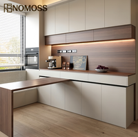 Buffet en bois moderne de luxe avec plusieurs tiroirs intégrés, élégance minimaliste personnalisée, pour projets d'aménagement intérieur