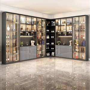 Modern Solid Wood <b>Sideboard</b> with Ample Storage Modular & Eco-Friendly Design <b>for</b> Home Bar Living Room Dining Room - Product Image 5