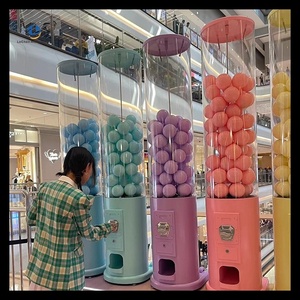 Máquina expendedora de cápsulas de bolas grandes de 100 mm, modelo 2026, operada con monedas, para juguetes de chicle, de entretenimiento, de pie, en inglés, apta para niños, 1 año de garantía. - Product Image 5