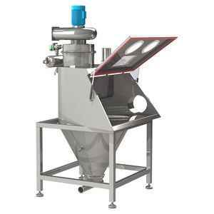 Neue staubfreie Handschuhbox, kleine Beutel-Entleerstation, leicht zu reinigende Entladeausrüstung, Edelstahl, hohe Effizienz, für Zucker und Kaffee - Product Image 2