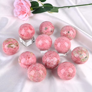 Wholesale Natural <b>Crystal</b> Craft <b>Crystal</b> <b>Ball</b> pink Zoisite Sphere - Product Image 4