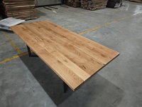 Table à manger de restaurant en bois de chêne massif 48 pouces * 28 pouces ou 122*71cm Dessus de table en bois de chêne massif pour restaurants
