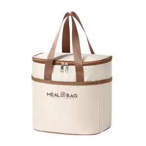 Meal <b>Bag</b> Insulated Lunch <b>Cooler</b> Portable Durable Water Resistant For Students Office Workers - Product Image 2