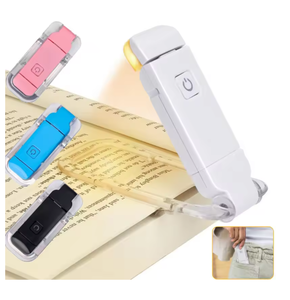 Lampe de lecture LED rechargeable par USB, lampe de bureau portable avec lumière de nuit pour les yeux et marque-page, produit de sport et de divertissement - Product Image 2