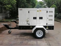 Anhänger-Typ 15kW Dieselgenerator-Set mit YND485D YangDong-Motor