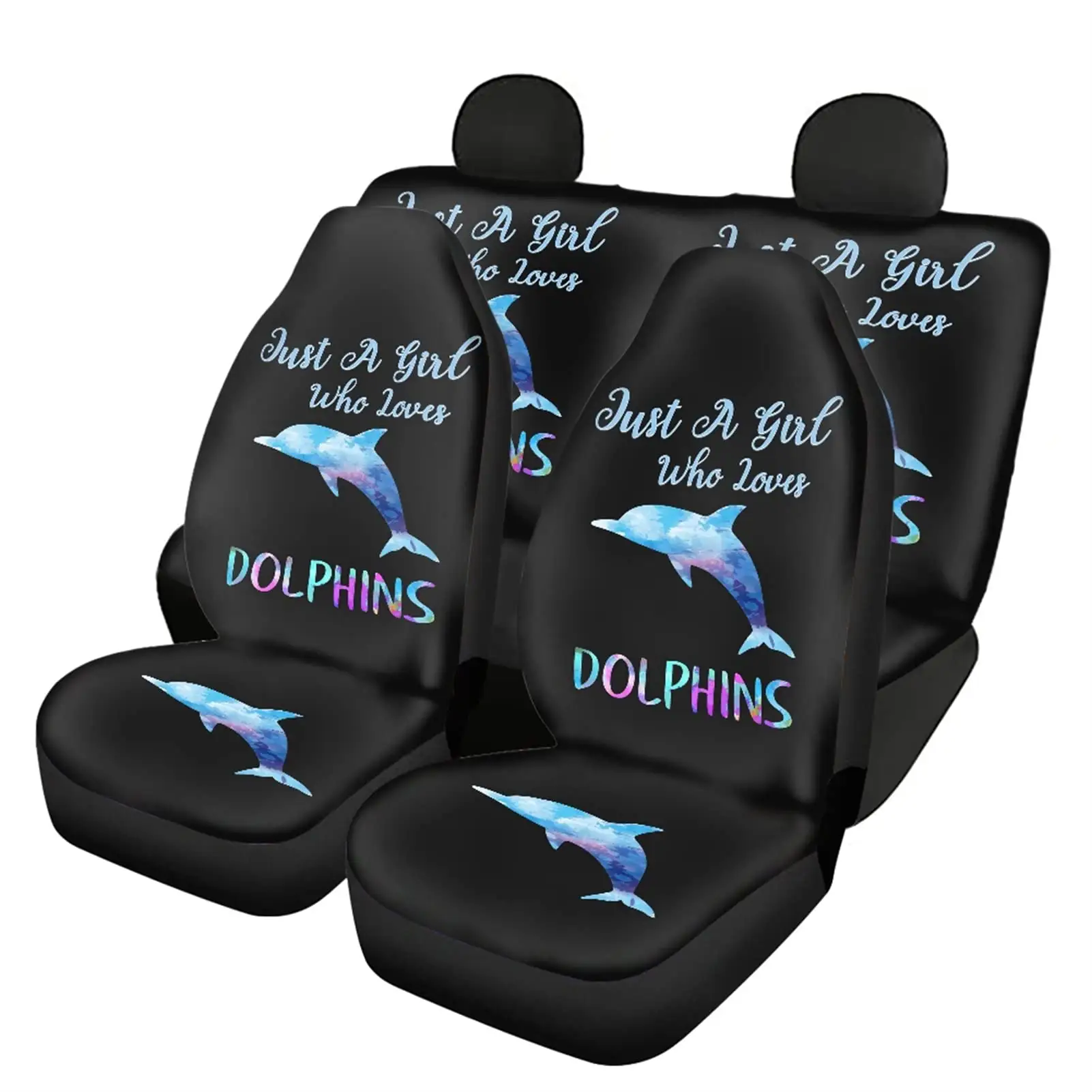 Produkt Hersteller Sitz Auto Sitz bezug Sitz bezug Universal Hot Sale Blue Dolphin Autos itz Full Cover Set mit Private Label