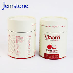 Vente chaude qualité sssurance personnalisé imprimé carton cylindre boîte papier tube emballage - Product Image 1