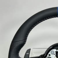 Volant en cuir personnalisé en forme de D M Performance pour BMW F10 F20 F30 F32 F80 F82 M3 M4 M5 M6 E90 X5 X6