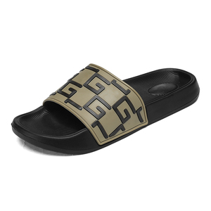 Espadrilles à plateforme antidérapantes en TPU à lacets lumineuses à une bride, pantoufles d'intérieur confortables pour hommes automne/hiver - Product Image 2