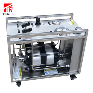 TEREK Testeur de pression hydrostatique pneumatique à double tête d'air à double action pour système de pompage, construction en acier inoxydable et aluminium - Product Image 4