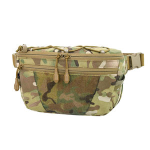 Riñonera Táctica Multifuncional de Camuflaje para Deportes al Aire Libre, Unisex, con Correa de Cincha y Bolsillo Interior con Cremallera, Estilo Bandolera - Product Image 1