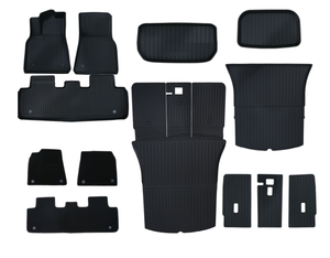 Tapis de sol de voiture de luxe adaptés à toutes les conditions météorologiques, en matériau TPE imperméable pour les modèles 3/Y - Product Image 1