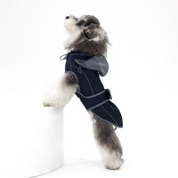 Manteau de pluie pour chien USMILEPET, imperméable et coupe-vent, avec capuche, respirant, pour les promenades en plein air, pour les grands chiens
