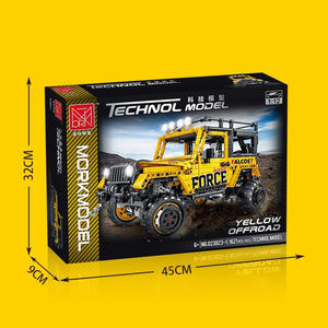 Ensemble de blocs de construction de voiture en briques de technologie pour enfants, 1607 pièces - Product Image 6