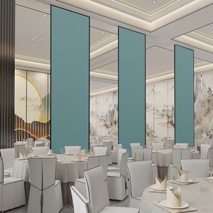 Không gian văn phòng hiện đại di chuyển phân vùng tường chất lượng cao trượt gấp có thể hoạt động bảng điều khiển phòng divider-làm bằng MDF - Product Image 5