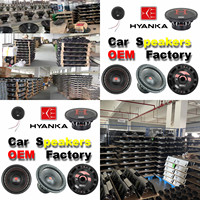 OEM ODM HYANKA ECS-65M Speaker Mobil Koaksial 2 Arah 6.5 Inch Full Range Grosir Speaker Audio Musik Radio Kendaraan