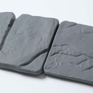 Valla de Plástico Imitación Piedra, Rectangular, Fácil de Montar, para Jardín, Césped o Macizos de Flores, Plegable y Ensamblable - Product Image 1